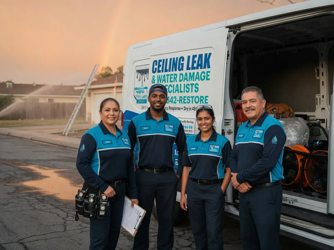 Ceiling Leak Cleanup company in Barnesville, OH