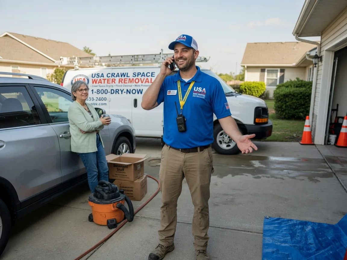 Crawl Space Water Removal Barnesville, OH FAQs